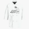 Half Sleeve Chef Coat Thumbnail