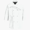 Half Sleeve Chef Coat Thumbnail