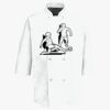 Half Sleeve Chef Coat Thumbnail
