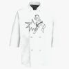 Half Sleeve Chef Coat Thumbnail