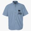 Men's Denim Short Sleeve Shirt Thumbnail