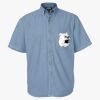 Men's Denim Short Sleeve Shirt Thumbnail