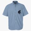 Men's Denim Short Sleeve Shirt Thumbnail