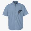 Men's Denim Short Sleeve Shirt Thumbnail