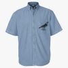 Men's Denim Short Sleeve Shirt Thumbnail