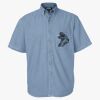 Men's Denim Short Sleeve Shirt Thumbnail