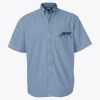 Men's Denim Short Sleeve Shirt Thumbnail
