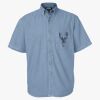 Men's Denim Short Sleeve Shirt Thumbnail