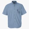 Men's Denim Short Sleeve Shirt Thumbnail