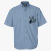 Men's Denim Short Sleeve Shirt Thumbnail