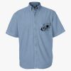Men's Denim Short Sleeve Shirt Thumbnail