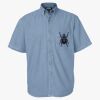 Men's Denim Short Sleeve Shirt Thumbnail