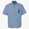 Men's Denim Short Sleeve Shirt Thumbnail