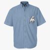 Men's Denim Short Sleeve Shirt Thumbnail