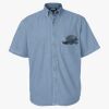 Men's Denim Short Sleeve Shirt Thumbnail