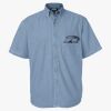 Men's Denim Short Sleeve Shirt Thumbnail