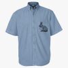 Men's Denim Short Sleeve Shirt Thumbnail