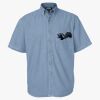 Men's Denim Short Sleeve Shirt Thumbnail