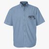 Men's Denim Short Sleeve Shirt Thumbnail