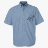 Men's Denim Short Sleeve Shirt Thumbnail