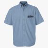 Men's Denim Short Sleeve Shirt Thumbnail