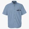 Men's Denim Short Sleeve Shirt Thumbnail