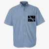 Men's Denim Short Sleeve Shirt Thumbnail
