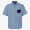 Men's Denim Short Sleeve Shirt Thumbnail
