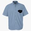 Men's Denim Short Sleeve Shirt Thumbnail