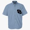 Men's Denim Short Sleeve Shirt Thumbnail