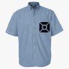 Men's Denim Short Sleeve Shirt Thumbnail