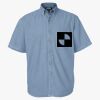 Men's Denim Short Sleeve Shirt Thumbnail