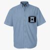 Men's Denim Short Sleeve Shirt Thumbnail