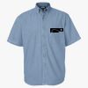 Men's Denim Short Sleeve Shirt Thumbnail