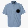 Men's Denim Short Sleeve Shirt Thumbnail