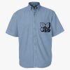 Men's Denim Short Sleeve Shirt Thumbnail