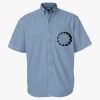 Men's Denim Short Sleeve Shirt Thumbnail