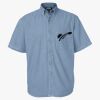 Men's Denim Short Sleeve Shirt Thumbnail