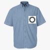 Men's Denim Short Sleeve Shirt Thumbnail