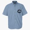 Men's Denim Short Sleeve Shirt Thumbnail