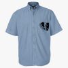 Men's Denim Short Sleeve Shirt Thumbnail