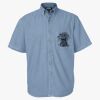 Men's Denim Short Sleeve Shirt Thumbnail