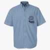 Men's Denim Short Sleeve Shirt Thumbnail