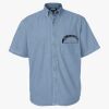Men's Denim Short Sleeve Shirt Thumbnail