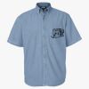 Men's Denim Short Sleeve Shirt Thumbnail