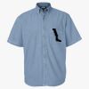 Men's Denim Short Sleeve Shirt Thumbnail