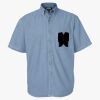 Men's Denim Short Sleeve Shirt Thumbnail