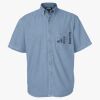 Men's Denim Short Sleeve Shirt Thumbnail