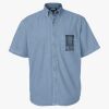 Men's Denim Short Sleeve Shirt Thumbnail