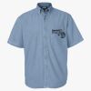 Men's Denim Short Sleeve Shirt Thumbnail